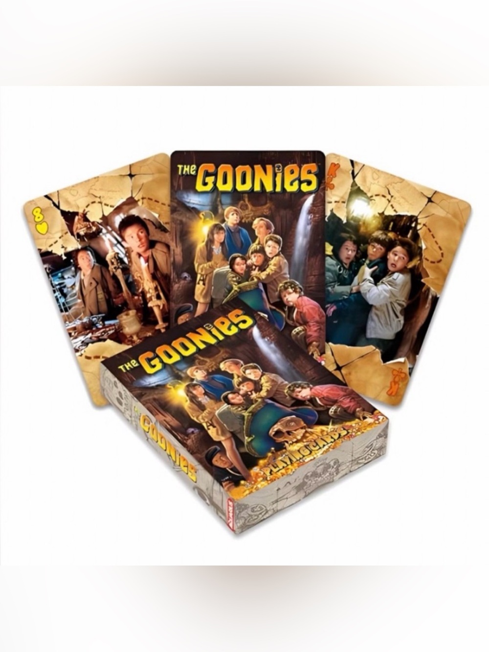 C4 - The Goonies Playing Cards Warner Bros- Multicolor NEW